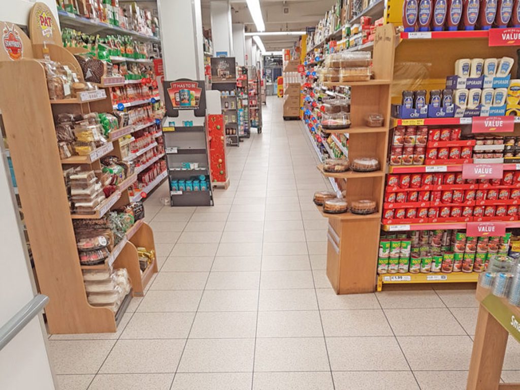 Super shop joint hidden floor
