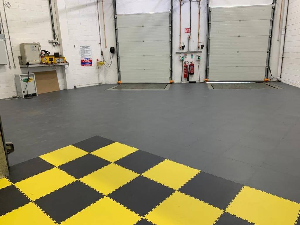 Garage and workshop flooring