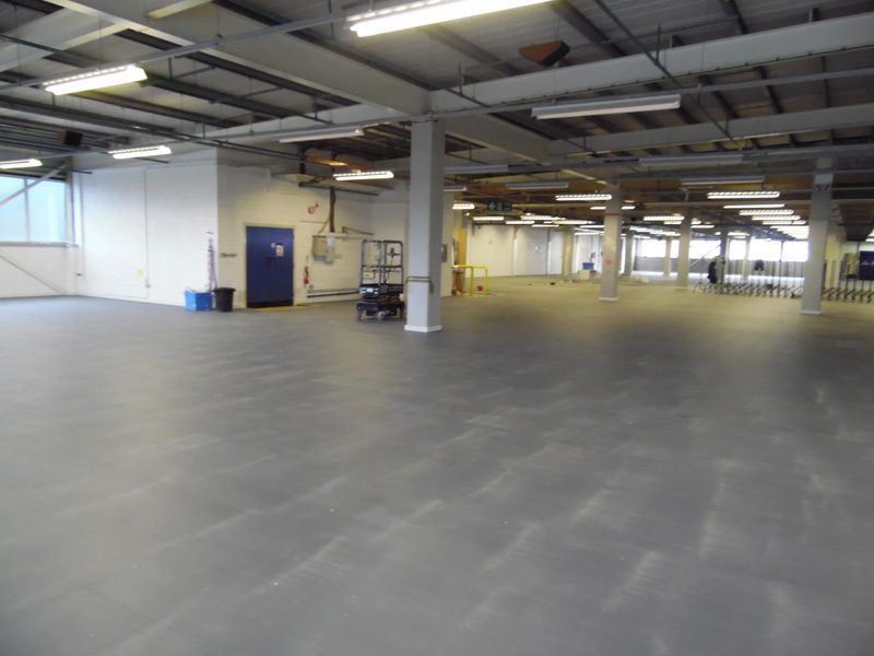 warehouse flooring industrial area