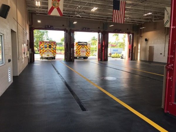 Firehouse commercial floor