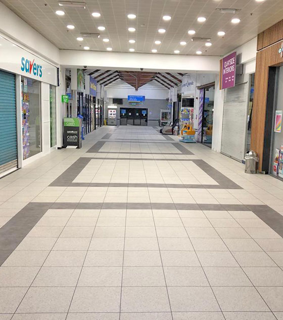 shopping mall floor